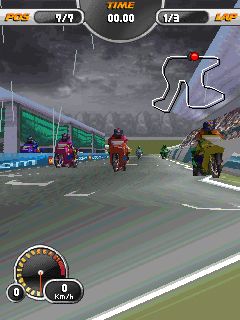 Mobile game 3D Moto Racing Evolved - screenshots. Gameplay 3D Moto Racing Evolved