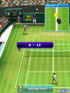 Mobile game Wimbledon 2009 - screenshots. Gameplay Wimbledon 2009