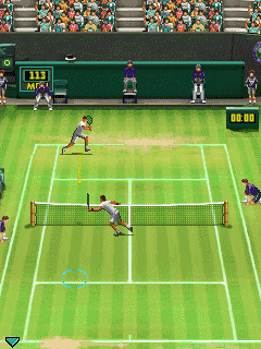 Mobile game Wimbledon 2009 - screenshots. Gameplay Wimbledon 2009