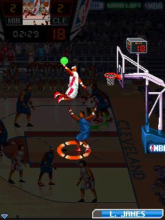 Mobile game NBA Pro Basketball 2010 - screenshots. Gameplay NBA Pro Basketball 2010