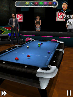 Mobile game World Championship Pool 2010 3D - screenshots. Gameplay World Championship Pool 2010 3D