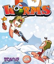 Download free mobile game: Worms 2010 - download free games for mobile phone