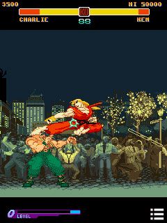Mobile game Street Fighter: Alpha Warriors\' Dreams - screenshots