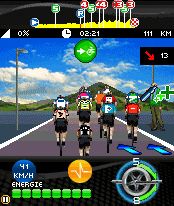 Mobile game Le Tour de France 2010 - screenshots. Gameplay Le Tour de France 2010