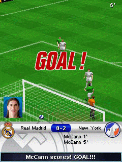 Download this Java Game Screenshots Real Madrid Football Gameplay picture