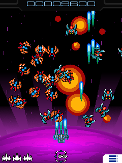 Mobile game Galaga X - screenshots. Gameplay Galaga X