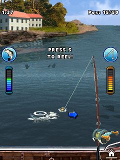 Mobile game Bass Fishing Mania 3 - screenshots. Gameplay Bass Fishing Mania 3