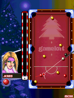 Mobile game Christmas midnight pool - screenshots. Gameplay Christmas midnight pool