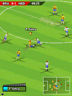Mobile game Real Football 2012 - screenshots. Gameplay Real Football 2012