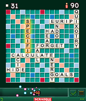 Mobile game Scrabble Mobile - screenshots. Gameplay Scrabble Mobile