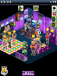 [Game java]:Night club manager