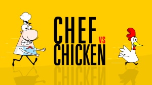 Mobile game Chef vs Chicken - screenshots. Gameplay Chef vs Chicken