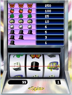 Slot Machine Game Java