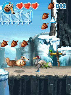Mobile game Ice Age 4: Continental Drift - screenshots. Gameplay Ice Age 4: Continental Drift