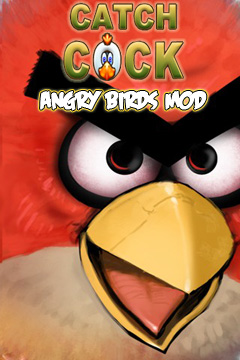 Mobile game Catch Cock (Angry Birds Mod) - screenshots. Gameplay Catch Cock (Angry Birds Mod)