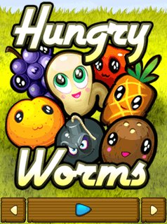 Mobile game Hungry Worms - screenshots. Gameplay Hungry Worms