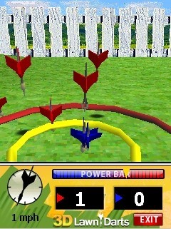 3D Lawn Darts - java game for mobile. 3D Lawn Darts free download.