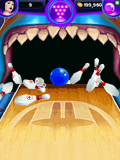 Mobile game Midnight Bowling 3 - screenshots. Gameplay Midnight Bowling 3