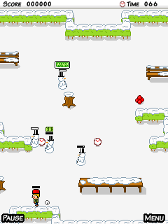 Mobile game Snow Mania - screenshots. Gameplay Snow Mania