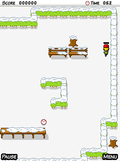 Mobile game Snow Mania - screenshots. Gameplay Snow Mania