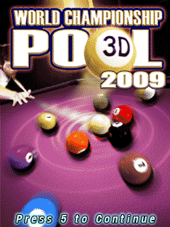 Mobile game World Championship Pool 2009 3D - screenshots. Gameplay World Championship Pool 2009 3D