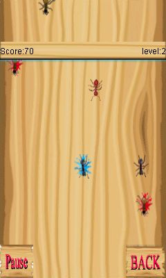 Mobile game Ant Smasher - screenshots. Gameplay Ant Smasher