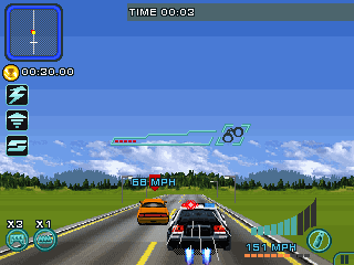 Mobile game Need for Speed Hot Pursuit Bonus Edition - screenshots. Gameplay Need for Speed Hot Pursuit Bonus Edition