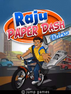 Mobile game Raju paper dash deluxe - screenshots. Gameplay Raju paper dash deluxe