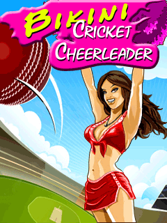 Download free mobile game: Bikini cricket cheerleader - download free games for mobile phone