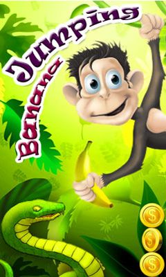 Download free mobile game: Jumping banana - download free games for mobile phone