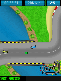 Mobile game Formula: Firestorm racing - screenshots. Gameplay Formula: Firestorm racing