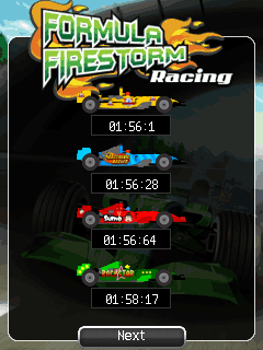 Mobile game Formula: Firestorm racing - screenshots. Gameplay Formula: Firestorm racing