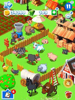 Mobile game Green farm 3 - screenshots. Gameplay Green farm 3
