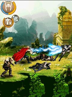 Mobile game Thor: The dark world - screenshots. Gameplay Thor: The dark world
