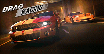 Drag racing mobile Java game
