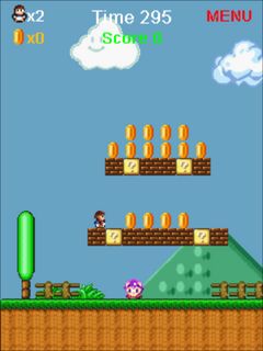 Super Mario rescue princess - java game for mobile. Super ...