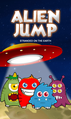 Download free mobile game: Alien jump - download free games for mobile phone