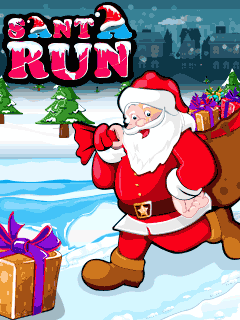 Download free mobile game: Santa run - download free games for mobile phone