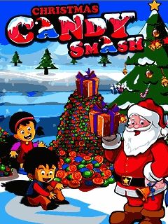Download free mobile game: Christmas candy smash - download free games for mobile phone