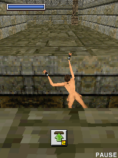 Mobile game Tomb Raider: Underworld 3D nude - screenshots.  Gameplay de Tomb Raider: Underworld 3D nu