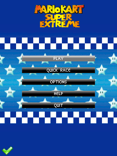 Mobile game Mario kart: Super extreme - screenshots. Gameplay Mario kart: Super extreme