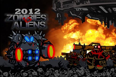 Screenshots of the 2012: Zombies vs. aliens game for iPhone, iPad or iPod.