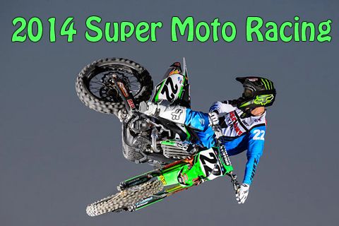 Screenshots of the 2014 Super moto racing game for iPhone, iPad or iPod.