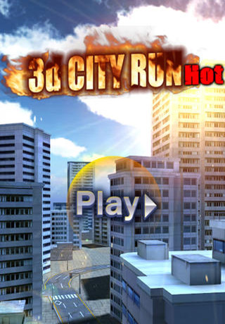 Screenshots of the 3D City Run Hot game for iPhone, iPad or iPod.