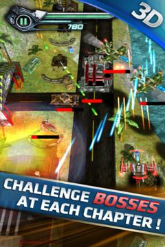 Screenshots of the Air Attack HD 2 game for iPhone, iPad or iPod.
