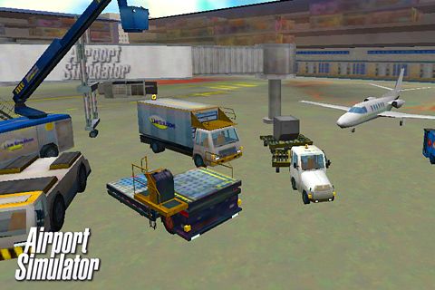 Screenshots of the Airport simulator game for iPhone, iPad or iPod.