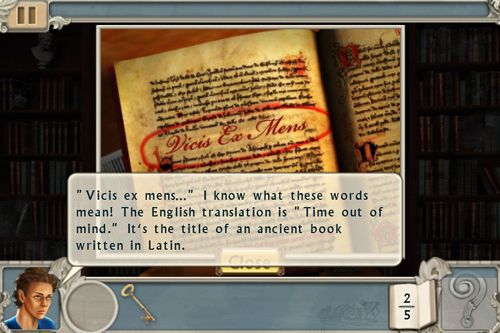 Screenshots of the Alabama Smith in escape from Pompeii game for iPhone, iPad or iPod.