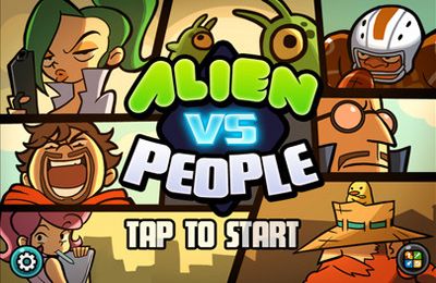 Screenshots of the ALIEN VS PEOPLE game for iPhone, iPad or iPod.