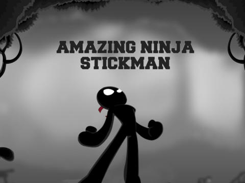 Screenshots of the Amazing Ninja Stickman game for iPhone, iPad or iPod.