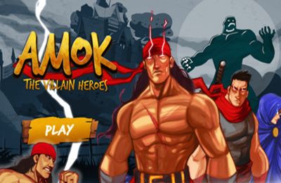 Screenshots of the Amok game for iPhone, iPad or iPod.